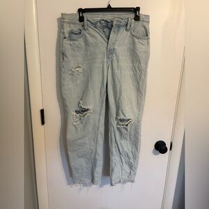 Old Navy Light Blue Boyfriend Jeans